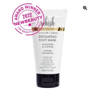 Whish Exfoliating Foot Mask, Smoothes & Softens, intense Hydration, 2.5 oz